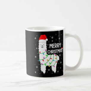 Mug Llama Joyeux Noël Enfants Drôle Llama Noël L