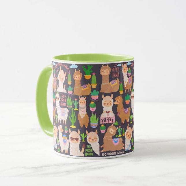 Mug Llamas (Devant gauche)