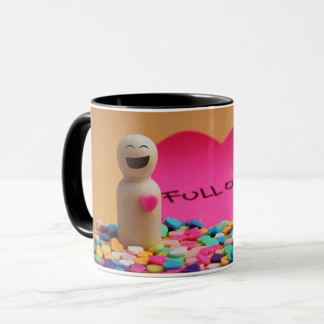 Mug Lleno de alegría (Devant gauche)