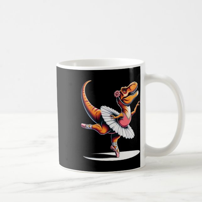 Mug Llerina T-rex Danse  (Droite)