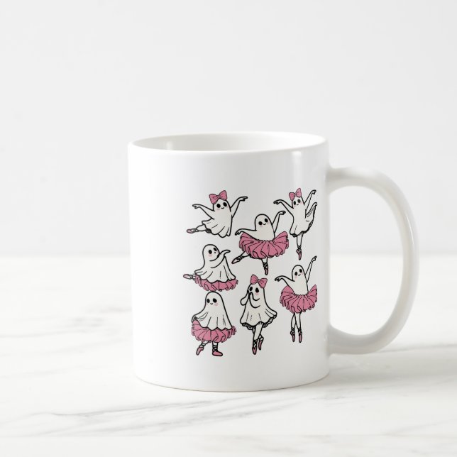Mug Llet Ghost Dancer Cute Boo Danser Halloween (Droite)