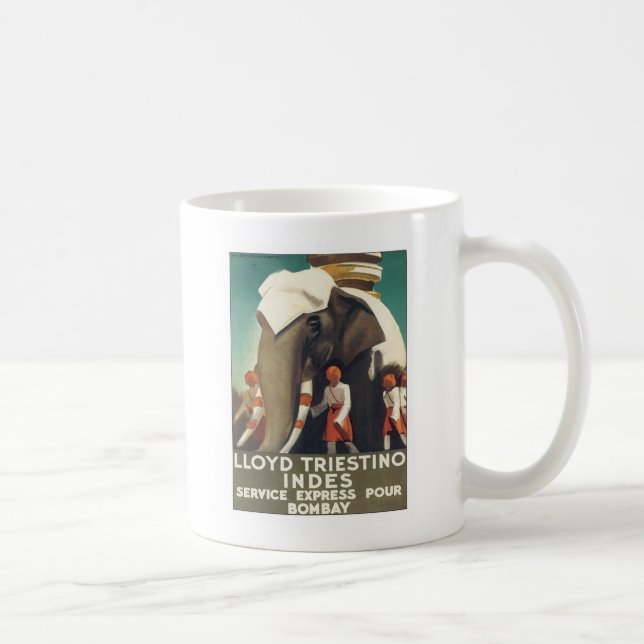 Mug Lloyd vintage Triestino Inde (Droite)