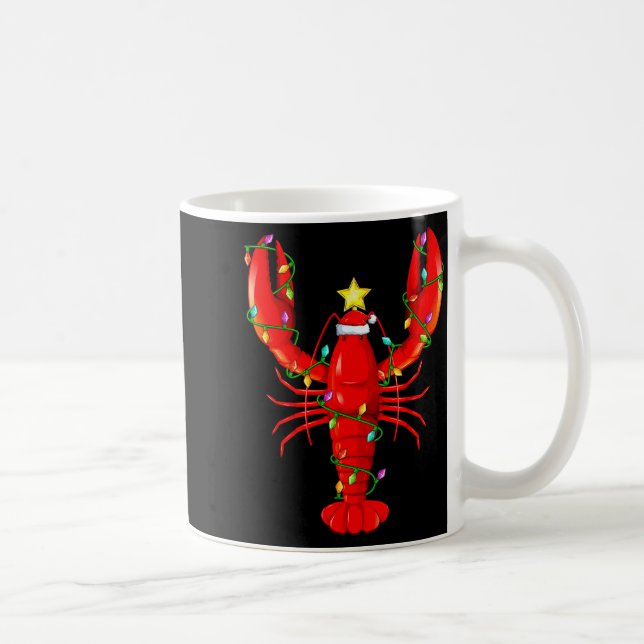Mug Lobster Lighting Xmas Tree Matching Lobster Christ (Droite)