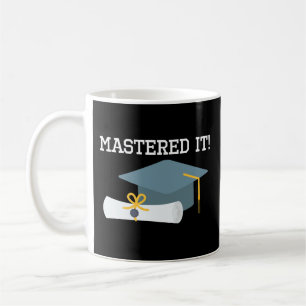 Mug L'obtention du diplôme 2018 de maîtrise a maîtr