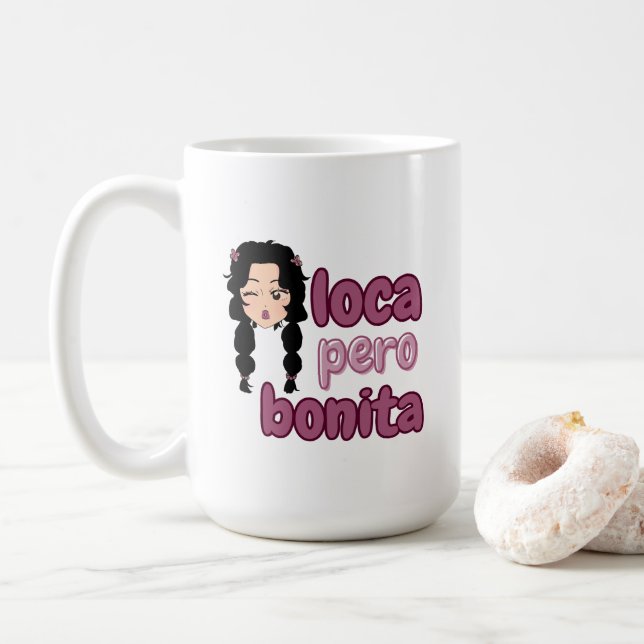 Mug Loca Pero Bonita (Avec donut)