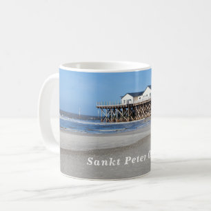 Mug Location vacances plage d'été maison sur pilotis