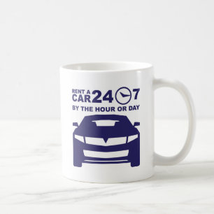 Mug Locations de voiture à l'heure ou jour 24-7