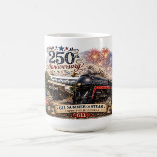 Mug Locomotive à vapeur "Spirit of Roanoke" 611