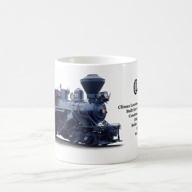 Mug Locomotive de notation d'apogée (Centre)