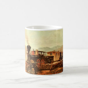 Mug Locomotive vintage WIold West