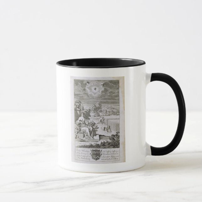 Mug L'oeil de Dieu observe la récolte, l'illustration (Droite)