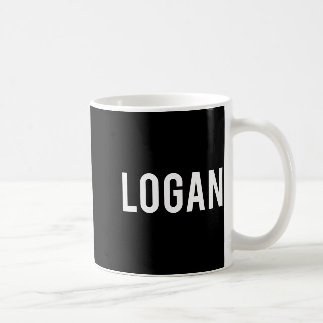 Mug Logan - Cool New Funny Name Fan Gift Tee  (Droite)