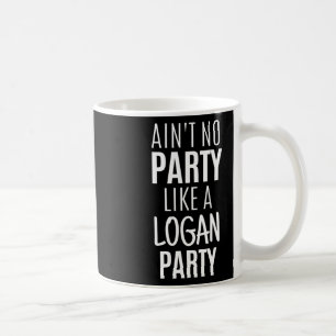 Mug Logan Funny Nom personnalisé fête Anniversaire Chr