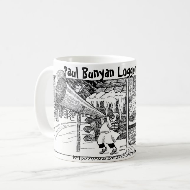 Mug "Logger Breakfast, style Paul Bunyan" (Devant gauche)
