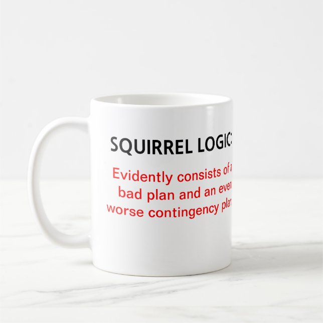 Mug Logique d'écureuil (Gauche)
