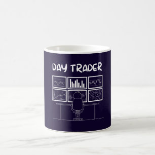 Mug Logo amusant du Jour Trader