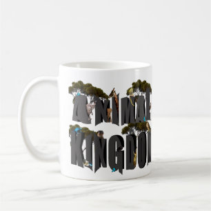 Mug Logo Animal Kingdom Avec Animaux,
