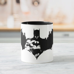 Mug Logo Batman et Gotham Silhouette Bat