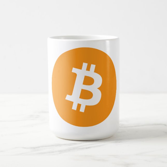 Mug Logo Bitcoin Cryptomonnaie (Centre)