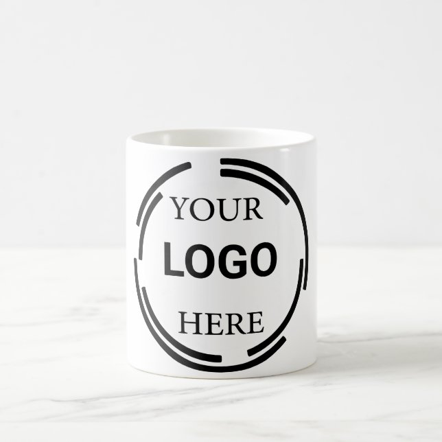 Mug Logo Business Moderne Conception Minimale (Centre)