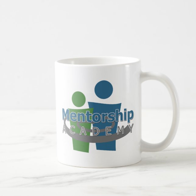 Mug Logo d'académie de Mentorship (Droite)