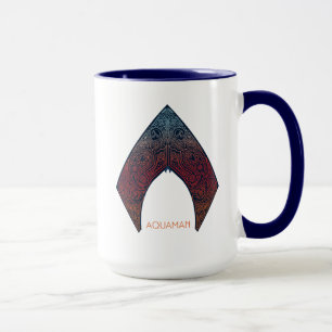 Mug Logo d'Aquaman   Paisley Aquaman