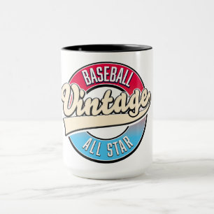 Mug logo de baseball All Star