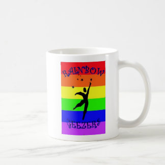 Mug Logo de bonhommes d'arc-en-ciel