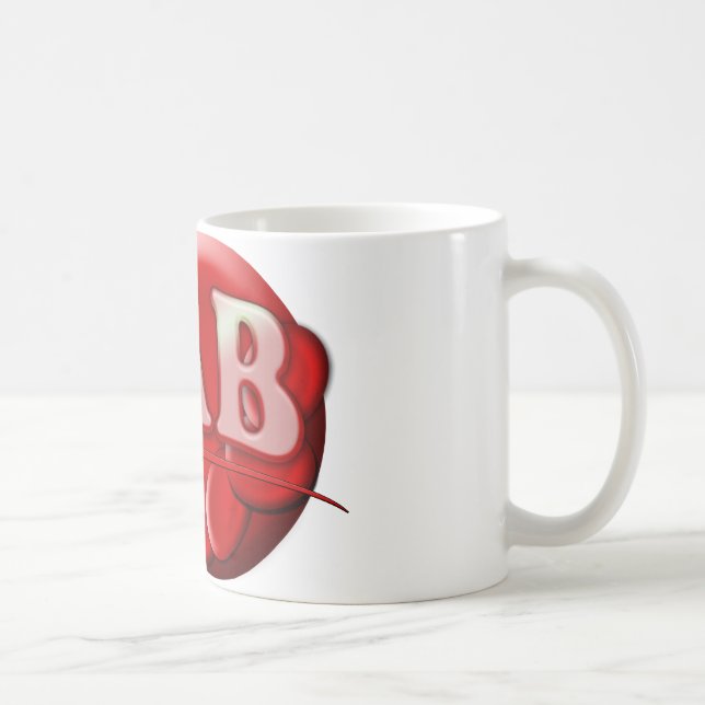 MUG LOGO DE BOUCHON DE LABORATOIRE RBC MLT - CLINIQUE  (Droite)