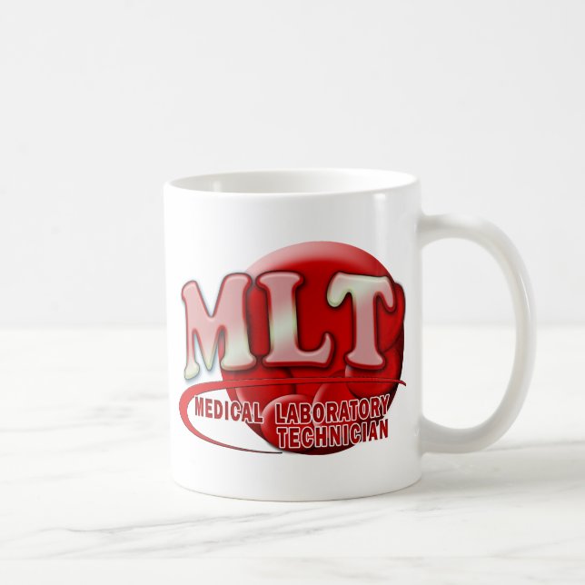 MUG LOGO DE BOUCHON DE LABORATOIRE RBC MLT - TECHNOLOG (Droite)