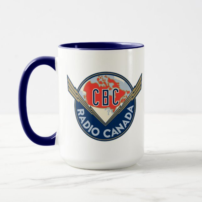 Mug Logo de CBC Retro 1940s (Gauche)