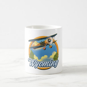 Mug logo de dessin animé Wyoming