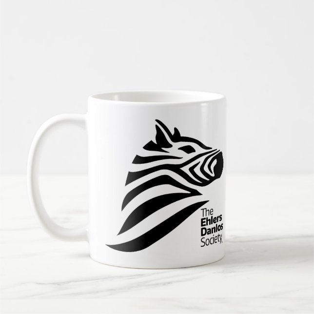 Mug Logo de fonctionnaire de société d'Ehlers-Danlos (Gauche)