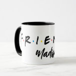 Mug Logo de FRIENDS™<br><div class="desc">Montrez votre amour pour la série emblématique FRIENDS™ avec le logo Classic FRIENDS™. Doté du logo intemporel de l'émission télévisée bien-aimée, ce design saisit l'essence de l'amitié, de l'humour et de la nostalgie que les fans adorent. Parfait pour les fans, il ajoute une touche propre et reconnaissable à tout produit....</div>