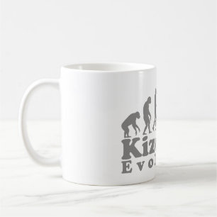 Mug Logo de gris d'évolution de Kizomba