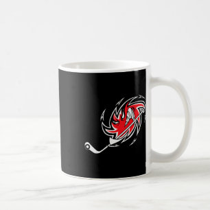 Mug Logo de hockey de l'ouragan de tempête monstre 