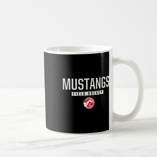 Mug Logo de hockey sur gazon des Mustangs de Dallas Ce (Droite)