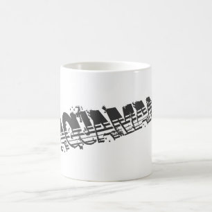 Mug Logo de la bande d'Aquaman Grunge