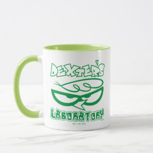 Mug Logo de la face de laboratoire de Dexter