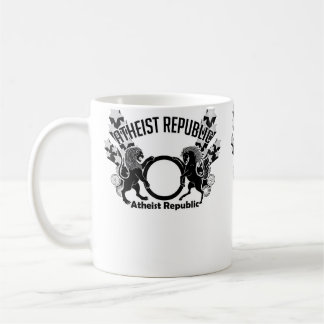 Mug Logo de la République athée Étoiles filantes