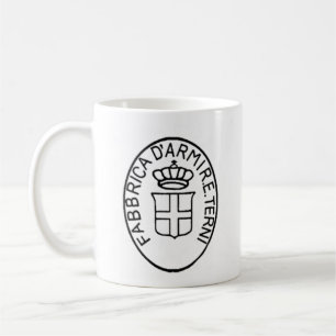 Mug logo de l'arsenal antique historique italien Terni
