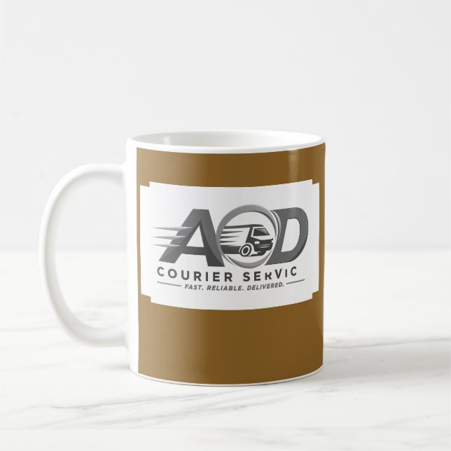 Mug Logo de l'entreprise Brun (Gauche)
