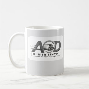 Mug Logo de l'entreprise Gris