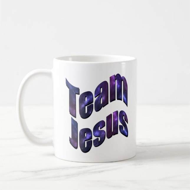 Mug Logo de l'équipe Jésus, (Gauche)