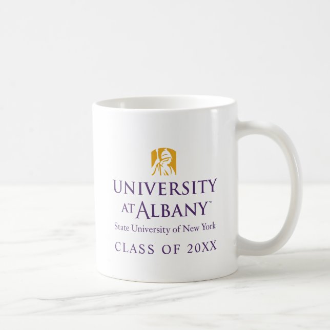 Mug Logo de l'Université d'Albany (Droite)