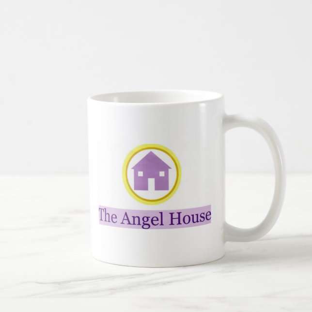 Mug logo de maison d'ange (Droite)
