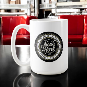 Mug Logo de New York avec Boroughs