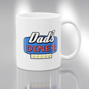 Mug Logo de papa's Diner - Un cadeau pour papa