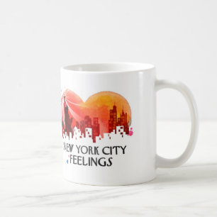 Mug Logo de police de Newyorkais de sentiments de New