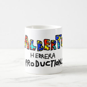 Mug Logo de productions d'Alberto Herrera